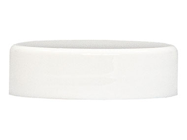 38/400 Finish, White, Caps, Smooth, Hs Lnr