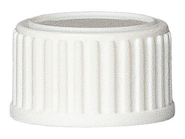 18/410 Finish, White, Caps, Ribbed, Smooth Top, Plug Seal
