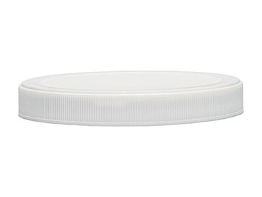 110/400 Finish, White, Caps, Fine Ribbed, Matte Top, Hs Lnr