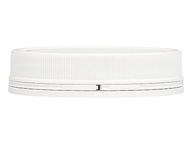 89mm Te Finish, White, Caps, Fine Ribbed, Matte Top, Hs Lnr