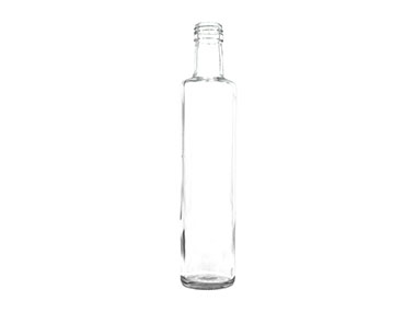 500 mL, 31.5mm ROPP Finish, Flint, Bottles, Glass, Round (Dorica), Long Neck, ROPP Finish