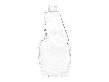 6 oz, 20/410 Finish, Flint, Bottles, Glass, Trigger Oblong, Label Panel