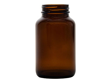 200 cc, 45/400 Finish, Amber, Bottles, Glass, Round Packer