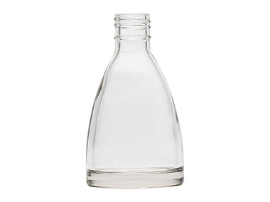 180 mL, 28/415 Finish, Flint, Bottles, Glass, Tapered Round
