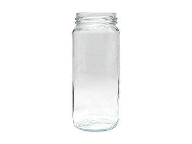 16 oz., 63mm 4 Lug Finish, Flint, Jars, Glass, Paragon