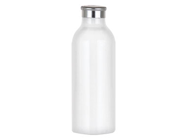 6 oz., 26mm Finish, White/Silver, Bottles, Aluminum, Bullet, 6 Hole Sifter Lid