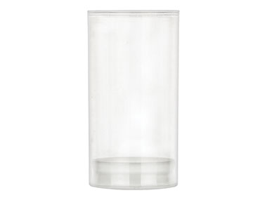 100 mL, 48mm Snap-On Finish, Natural, Bottles, Other, Airless Cylinder Round
