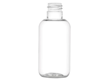 75 mL, 20/415 Finish, Clear, Bottles, PET, Boston Round