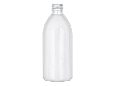 16 oz., 28mm TE Finish, White, Bottles, PET, Modified Round