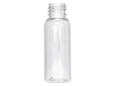 1 oz., 20/410 Finish, Clear, Bottles, PET, Bullet