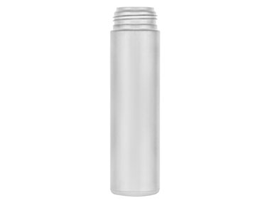 8 oz., 43mm Finish, Natural, Bottles, HDPE, Foamer Style Cylinder Round