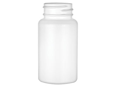 75 cc, 33/400 Finish, White, Bottles, HDPE, Round Packer
