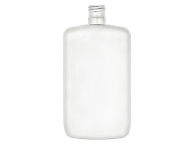 12 oz., 24/415 Finish, White, Bottles, HDPE, Oval