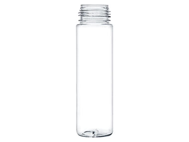 200 mL, 43mm Finish, Clear, Bottles, PET, Foamer Style, Cylinder Round