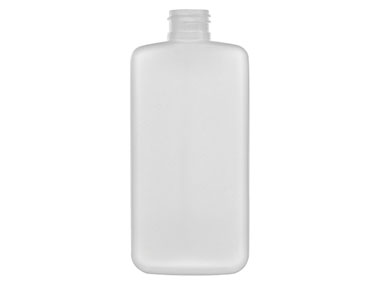 5 oz., 24/410 Finish, Natural, Bottles, HDPE, Oval