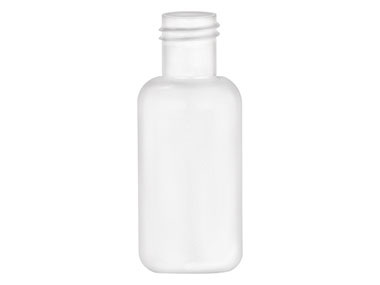15 mL, 15/415 Finish, White, Bottles, LDPE, Boston Round