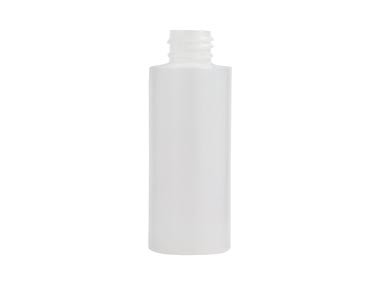 2 oz., 20/410 Finish, Natural, Bottles, HDPE, Cylinder Round