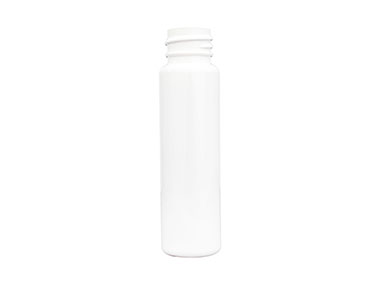 1 oz., 20/410 Finish, White, Bottles, PET, Cylinder Round