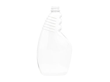 22 oz., 28/400 Finish, White, Bottles, PET, Trigger Oblong, Pistol Grip