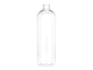 16 oz., 24/410 Finish, Clear, Bottles, PET, Bullet