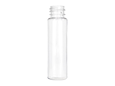 1 oz., 20/410 Finish, Clear, Bottles, PET, Cylinder Round