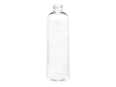 12 oz., 24/410 Finish, Clear, Bottles, PET, Bullet