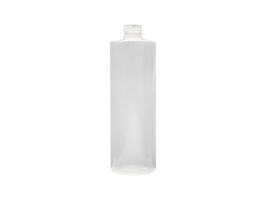 12 oz., 24/410 Finish, Natural, Bottles, PET, Cylinder Round