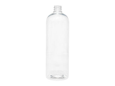 32 oz., 28/410 Finish, Clear, Bottles, PET, Bullet