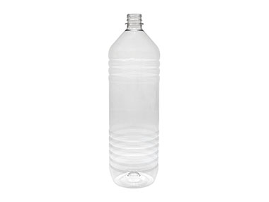 1.5 Liter, 28mm TE Finish, Clear, Bottles, PET, Round, Beverage Style, TE Finish