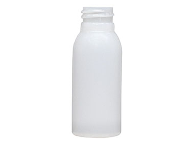 1 oz., 20/410 Finish, Natural, Bottles, HDPE, Bullet