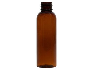 2 oz., 20/410 Finish, Amber, Bottles, PET, Bullet