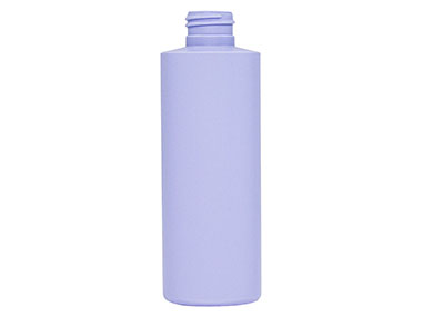 6 oz., 24/410 Finish, Purple, Bottles, HDPE, Cylinder Round