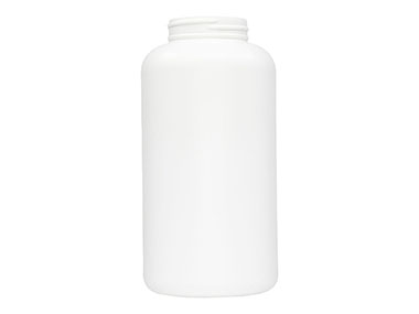 750 cc, 53/400 Finish, White, Bottles, HDPE, Round Packer