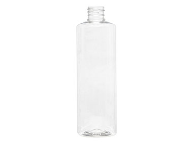 16 oz., 28/410 Finish, Clear, Bottles, PET, Cylinder Round