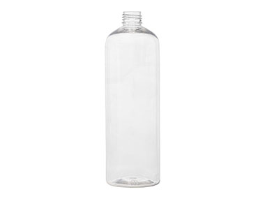 16 oz., 24/410 Finish, Clear, Bottles, PET, Bullet