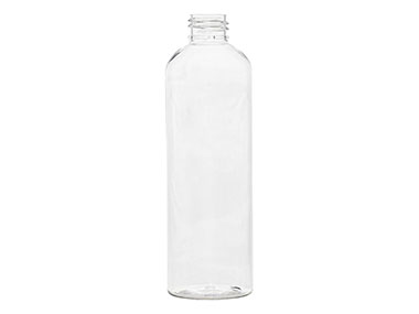 8 oz., 24/410 Finish, Clear, Bottles, PET, Bullet