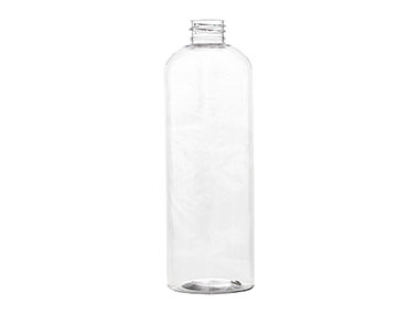16 oz., 28/410 Finish, Clear, Bottles, PET, Bullet