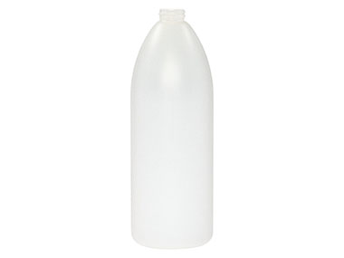 35 oz., 28/400 Finish, Natural, Bottles, HDPE, Bullet
