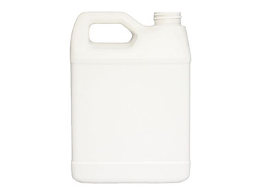 32 oz., 33/400 Finish, White, Bottles, HDPE, F-Style, Label Panel