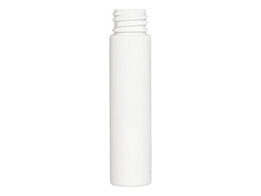 1 oz., 20/410 Finish, White, Bottles, PET, Cylinder Round