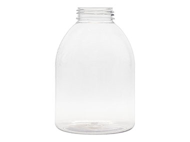 16 oz., 43mm Finish, Clear, Bottles, PET, Foamer Style, Bell Round