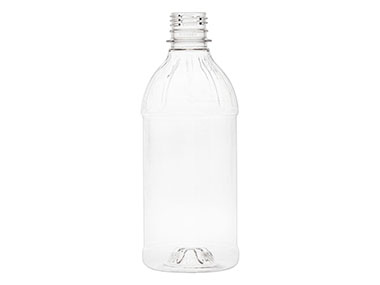 16 oz., 28mm TE Finish, Clear, Bottles, PET, Vinegar Style Round
