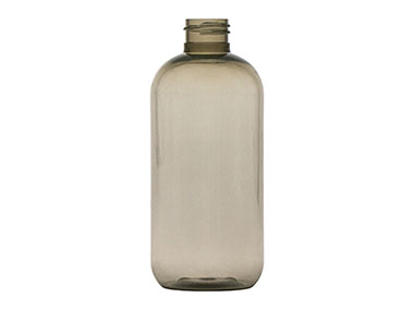 8 oz., 24/410 Finish, Clear, Bottles, Pet Pcr, Boston Round