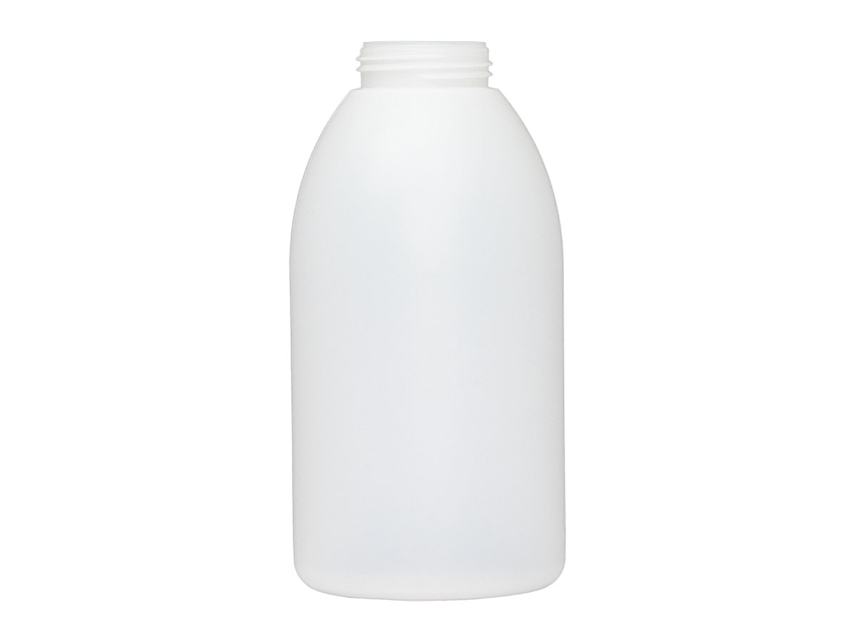 550 mL, 40mm Finish, Natural, Bottles, HDPE, Foamer Style