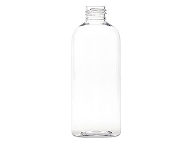8 oz., 24/410 Finish, Clear, Bottles, Pet, Boston Round