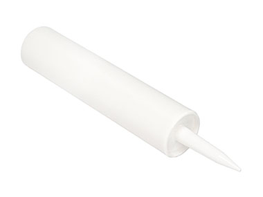 10 oz., White, Tubes, HDPE, Applicator/Caulk Style