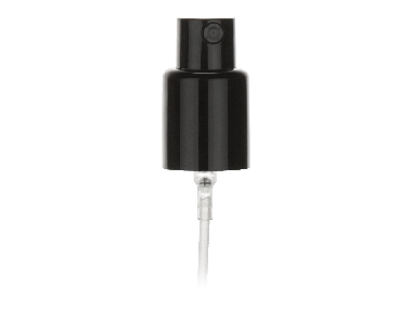 18/415 Finish, Black, Sprayers, Fine Mist, Smooth, No Hood, 6 9/16" DT