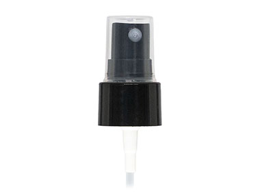 24/410 Finish, Black, Sprayers, Fine Mist, Smooth, 6 3/16" DT