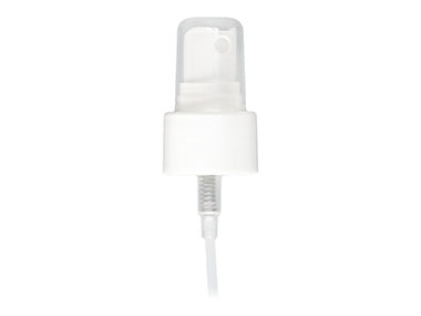 24/410 Finish, White, Sprayers, Fine Mist, Smooth, 5" DT