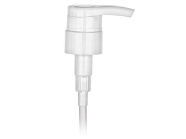 28/410 Finish, White, Pumps, Lotion, Smooth, Lock Down, 3cc, 7 7/8" DT
